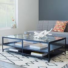 Payson 54 Rectangle Coffee Table Black West Elm