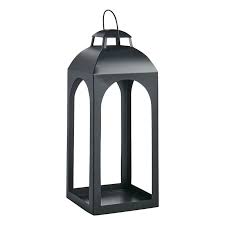 Providence Black Metal Arch Lantern 20 8