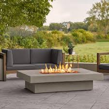 Outdoor Gfrc Liquid Propane Fire Pit