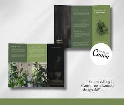 House Plant Care Trifold Brochure