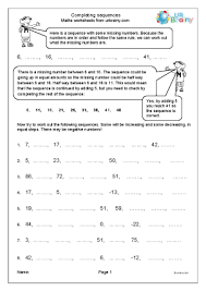 Algebra For Year 6 Age 10 11