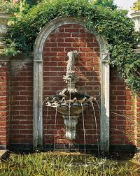 S Wall Fountain Haddonstone Usa