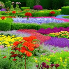 Beautiful Flower Garden With