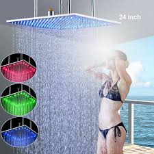 Bathroom Ceiling Mount Shower Set