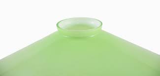 Green Glass Coolie Shade V Lp 6