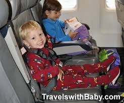 Toddler From Kicking The Airplane Seat