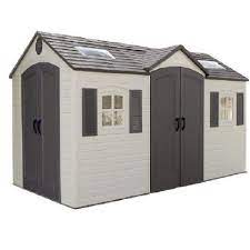 Lifetime Plastic Shed 15 X 8 With