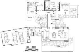 Ultra Modern H Shaped House Plan