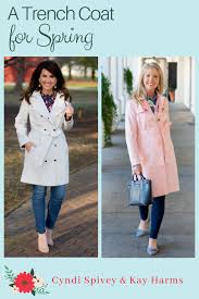 A Trench Coat For Spring Dressed For