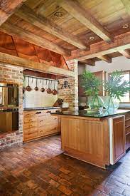 exposed wooden beams