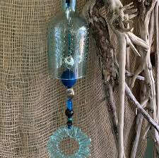 Garden Art Glass Bottle Felt