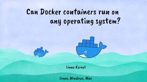 can docker containers run on any