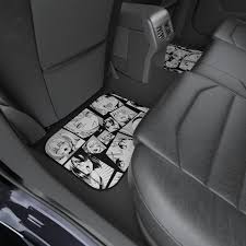 Anime Car Floor Mats With Ahegao Face