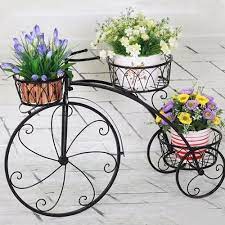 Cycle Design Flower Pot Metal Stand For