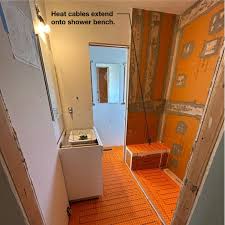 I Want A Heated Bathroom Floor What Do