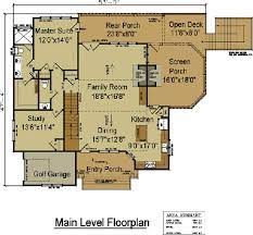 4 Bedroom Rustic House Plan With