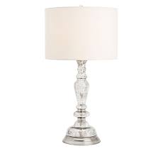 Leera Antique Mercury Glass Table Lamp