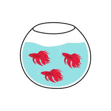 Goldfish Bowl Vector Art Icons And