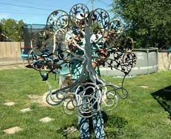 Metal Wall Art Handmade Tree Wall