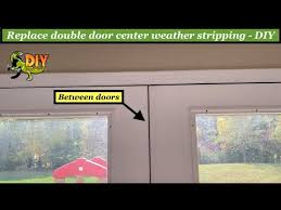 Double Door Center Weather Stripping
