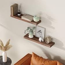 Brown Wood Wall Shelves Vr1018