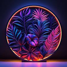 3d Rendered Tropical Leaves