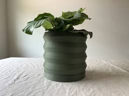Lightweight Planter Pot Olive Green 46