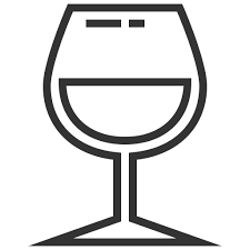 White Wine Icon Free On