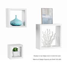 Decorative Floating Cube Wall Shelves