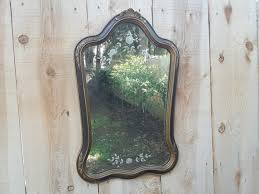 Carved Wood Wall Mirror