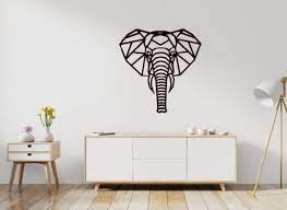 Buy Elephant Wall Decor Art Wooden