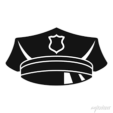 Police Officer Cap Icon Simple