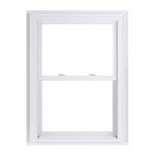 Double Hung Low E Argon Glass Vinyl Fin