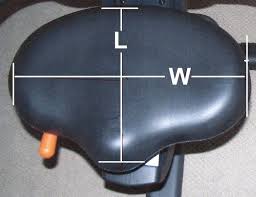Recumbent Bicycle Seat Pads Covers