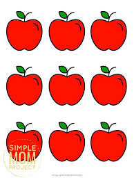 Apple Template Apple Picture