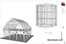 30x30 gambrel barn plans barngeek com