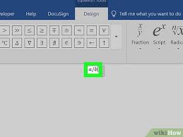 Insert Equations In Microsoft Word