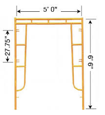 biljax style scaffolding frames