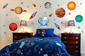 Outer Space Room Planet Wall Decals