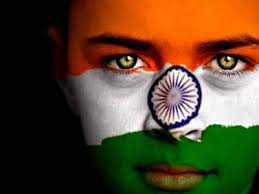 Repulicday Tricolour Inspired Make Up