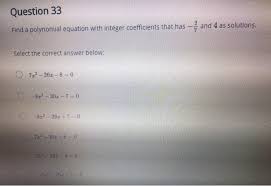 Polynomial Equation