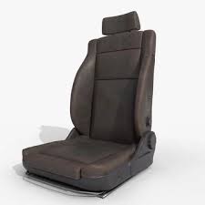 Leather Car Seat 3d Model