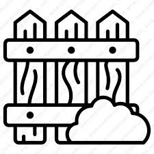 Fence Vector Icon Inventicons