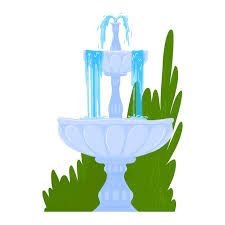Fountain Png Vectors Ilrations