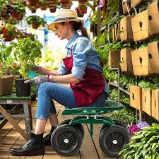Garden Cart With 360 Swivel Seat