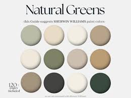 Natural Greens Whole Home Color Palette