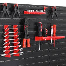 Deuba Tool Rack Garage Wall Storage
