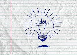 Idea Light Bulb Icon On Wall Free Stock