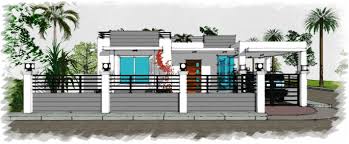 Corner Modern Bungalow House Designer