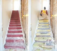 Stairs Done Yellow Brick Home